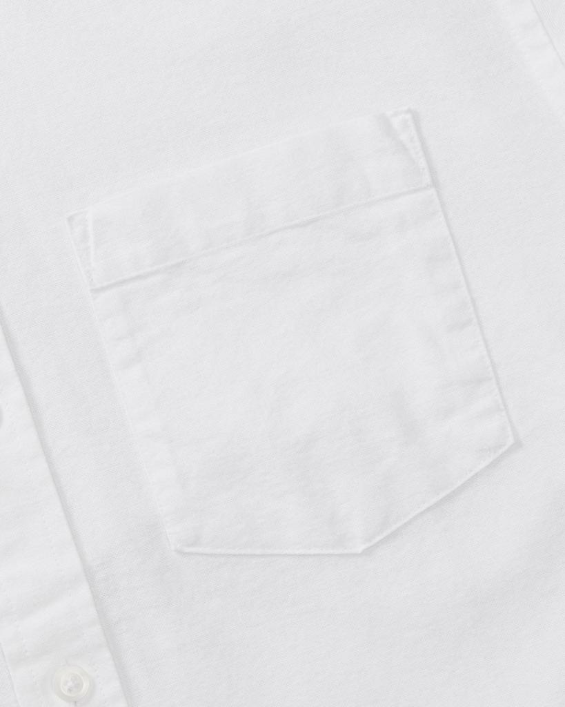 Amazon Essentials Men's Oxford Dress Shirt with Pockets, Regular Fit, Long Sleeve, White, Size XL