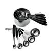 10Pcs Stainless Steel Measuring Cups And Spoons Set Kitchen Accessories For Baking Cake Cooking Making Measuring Kitchen Tools
