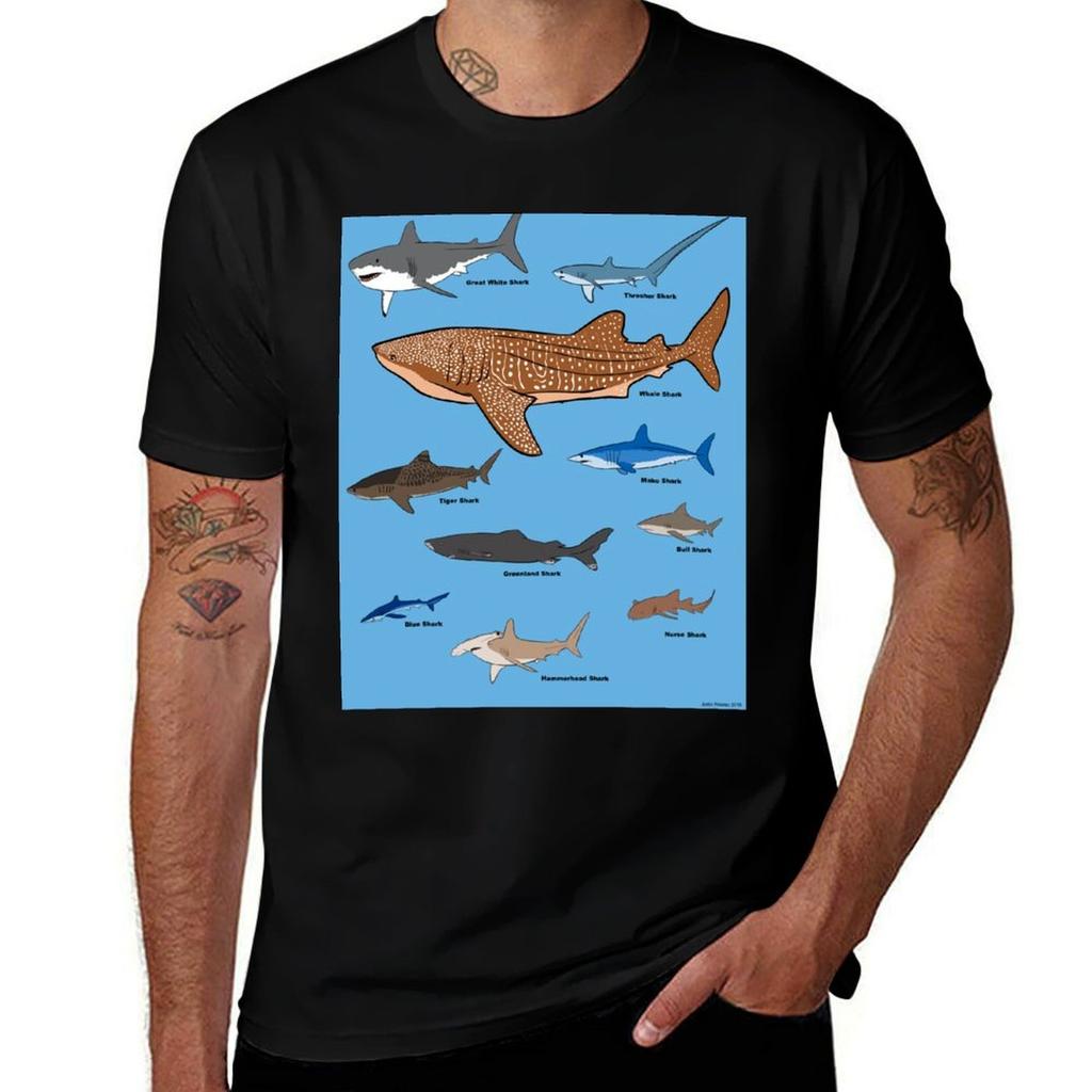 Sharks Tshirt Funny T Shirts Dark Humor Tshirt