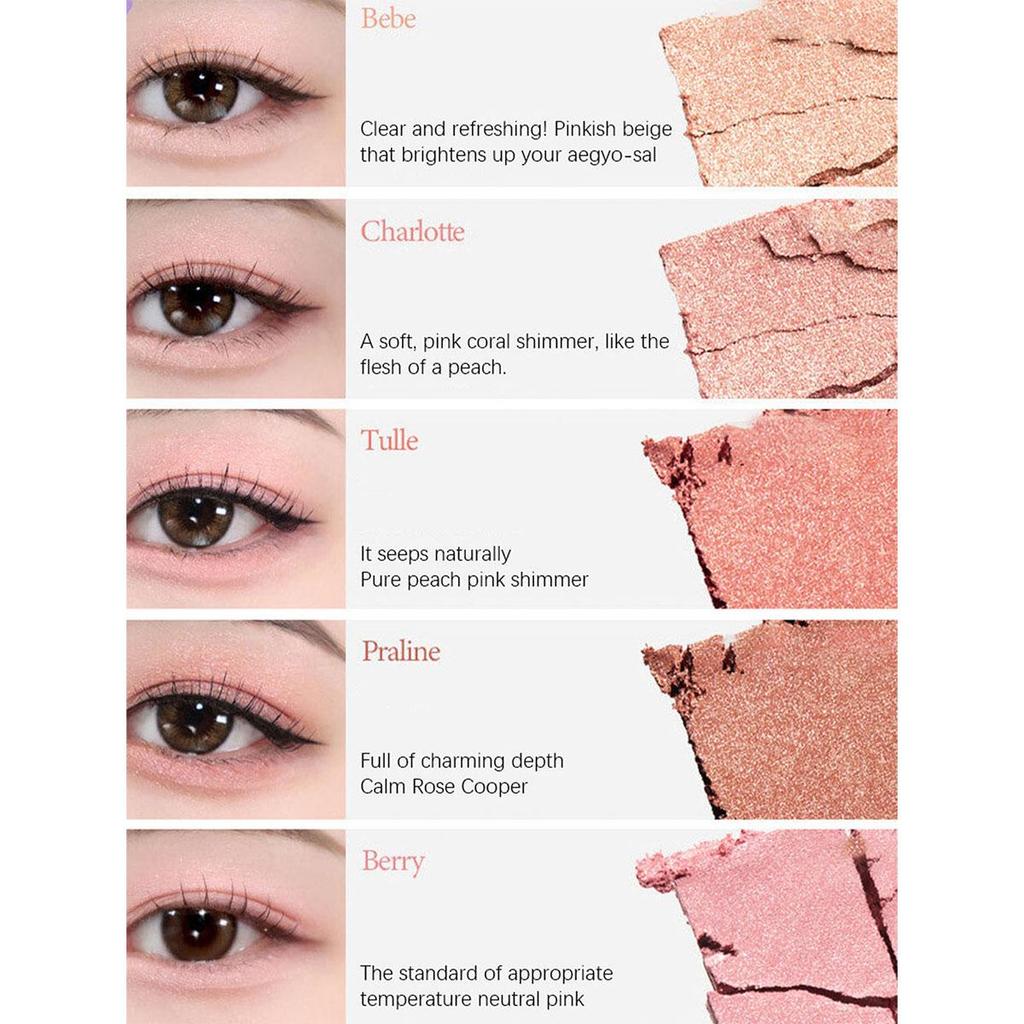 HOLIKA HOLIKA My Favorite Piece Shadow  1.7g/0.06oz  (5 Color Options)