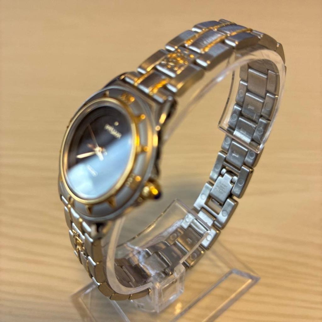 Used SEIKO PRESAGE Ladies Quartz Watch, Bi-Color, Working