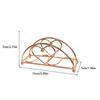 Paper Holder Iron Dining Bathroom Kitchen Washroom Bedroom Towel Tissues Storage Stand Festival Organizer Rack