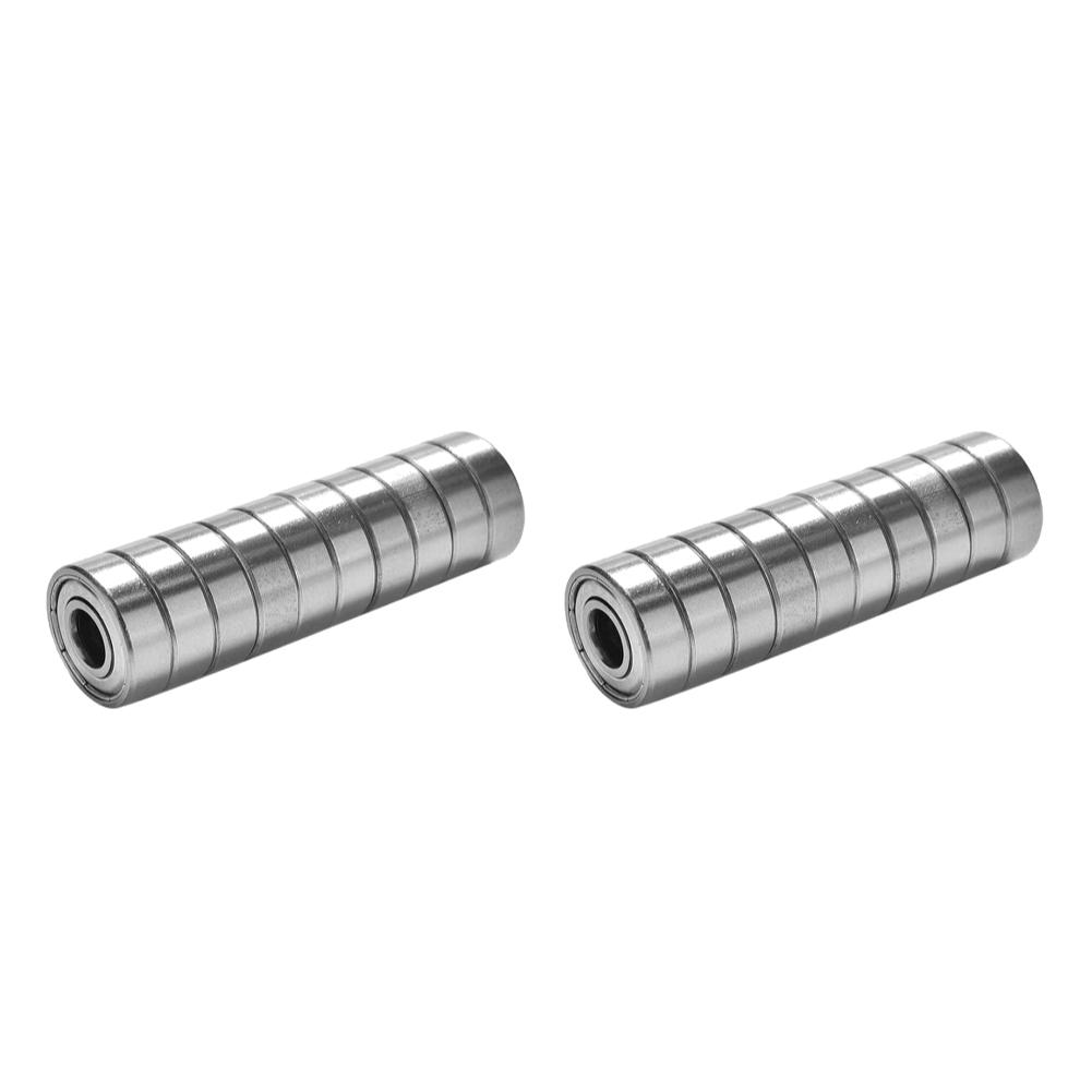 10-100PCS 608ZZ Deep Groove Ball Bearing Double Shield Miniature Bearing High-carbon Steel Single Row Ball Bearings 8x22x7mm