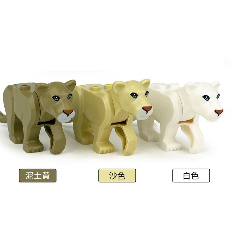 MOC Zwierzęta Zoo Klocki Słonie Tygrysy Słonie Małpy Łosie Niedźwiedzie Owce Wielbłąd Koń Krokodyl Lampart Mini Klocki DIY T11