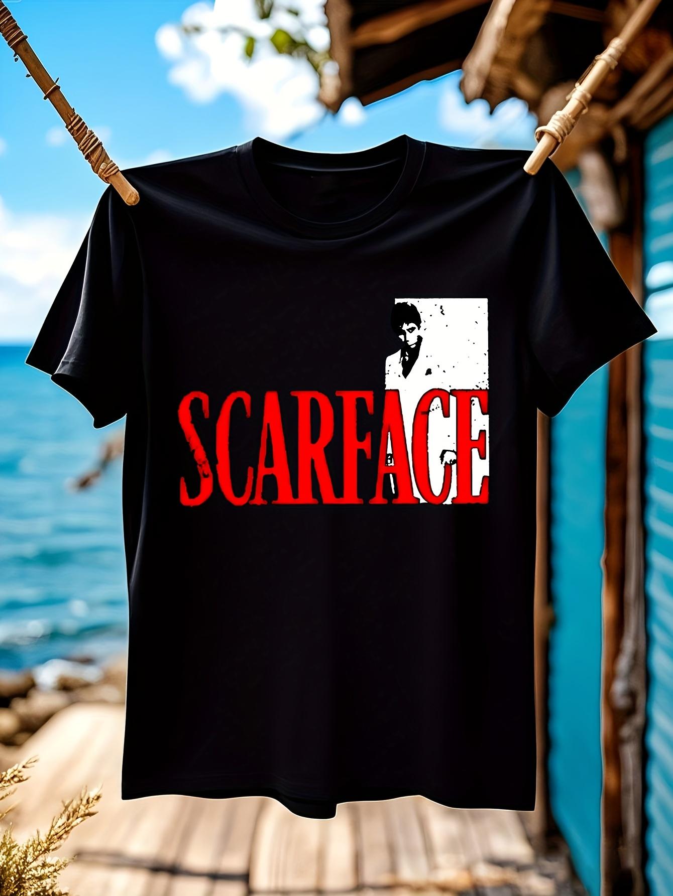 Vintage Tshirt Vintage Scarface Graphic Tshirt - Black Sh... XXL