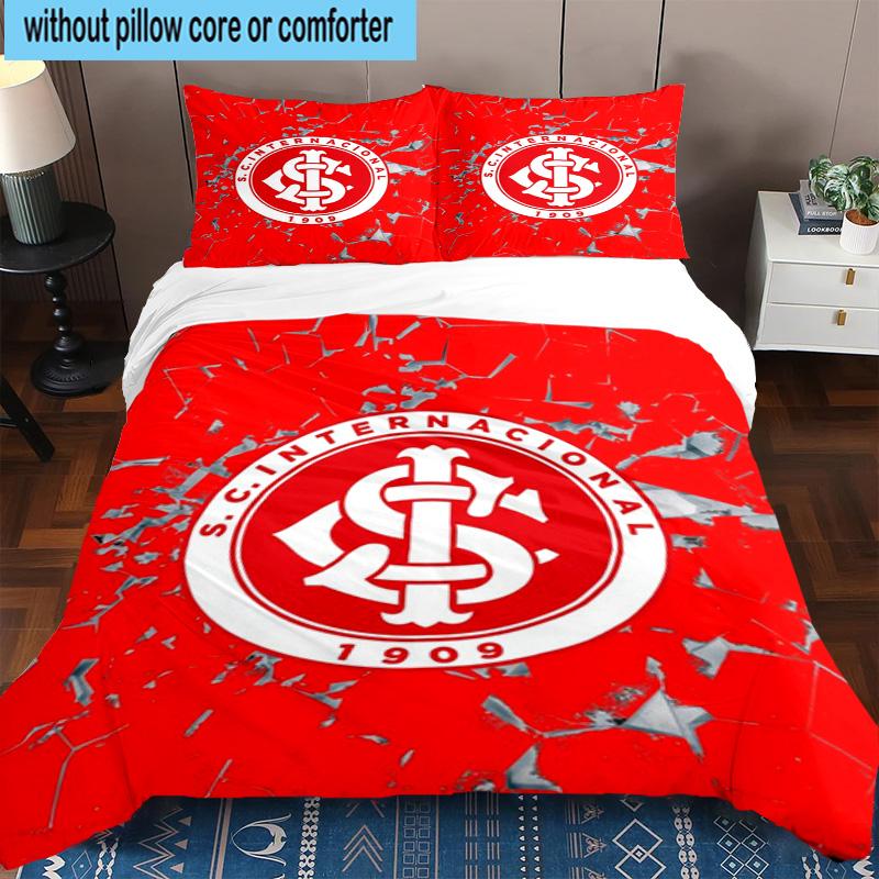 3pcs SC Internacional1 Printed Bedding Set Duvet Cover Closure Includes 1 Duvet Cover & 2 Pillowcases Bedding Sets Home Decor Gifts