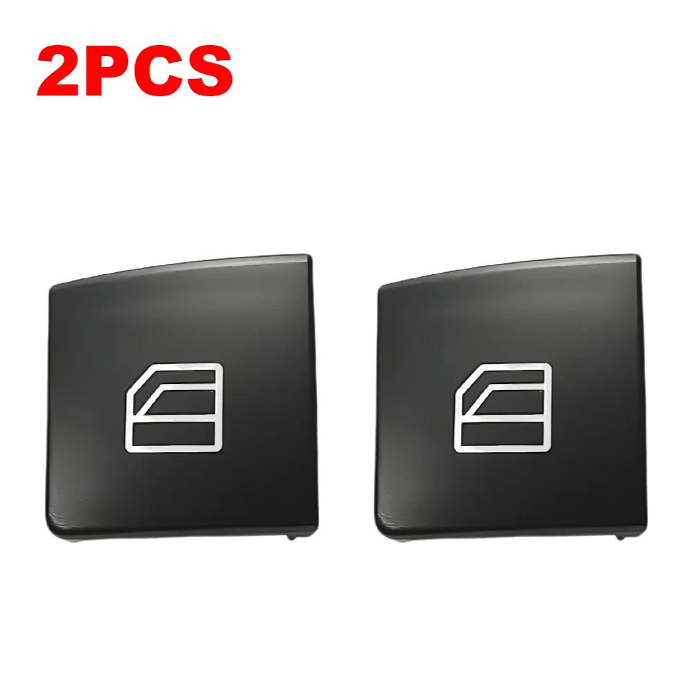 1-2pcs Car Window Lifting Button Car Glass Lift Power Control Button Window Master Switch Caps for Mercedes Benz C GLK E W204
