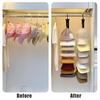 Cap Holder for Cupboard Baseball Cap Hanger with 8 Clips