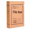 10cm Thick Extra Large Kraft Paper A4 File Box - Acid-Free Document Organizer