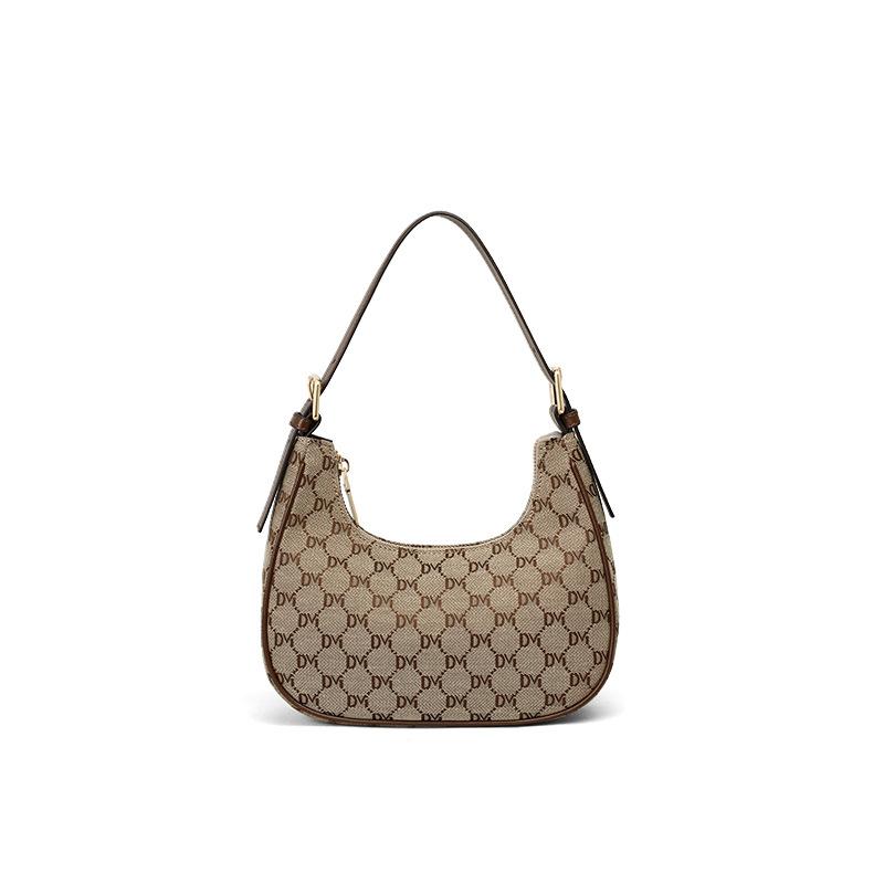 2025 Autumn Winter New Crossbody Underarm Bag High-end Moon Bag Handheld Single Shoulder Half-moon Bag Box Bag