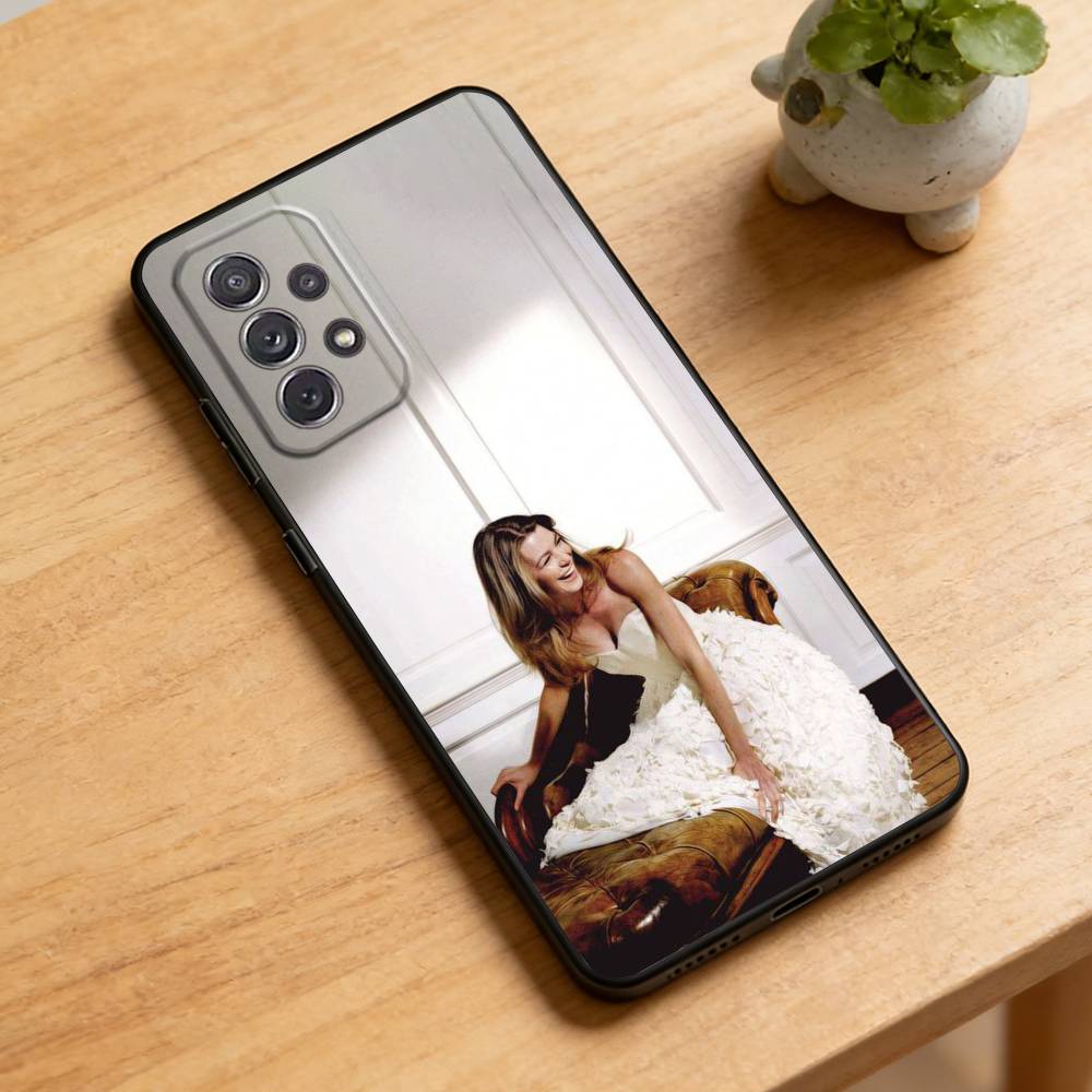 

E-Ellen P-Pompeo Phone Case For Samsung Galaxy A73,21,22,32,71,53,52,51,80,5G Soft Black Cover Samsung a73 5g