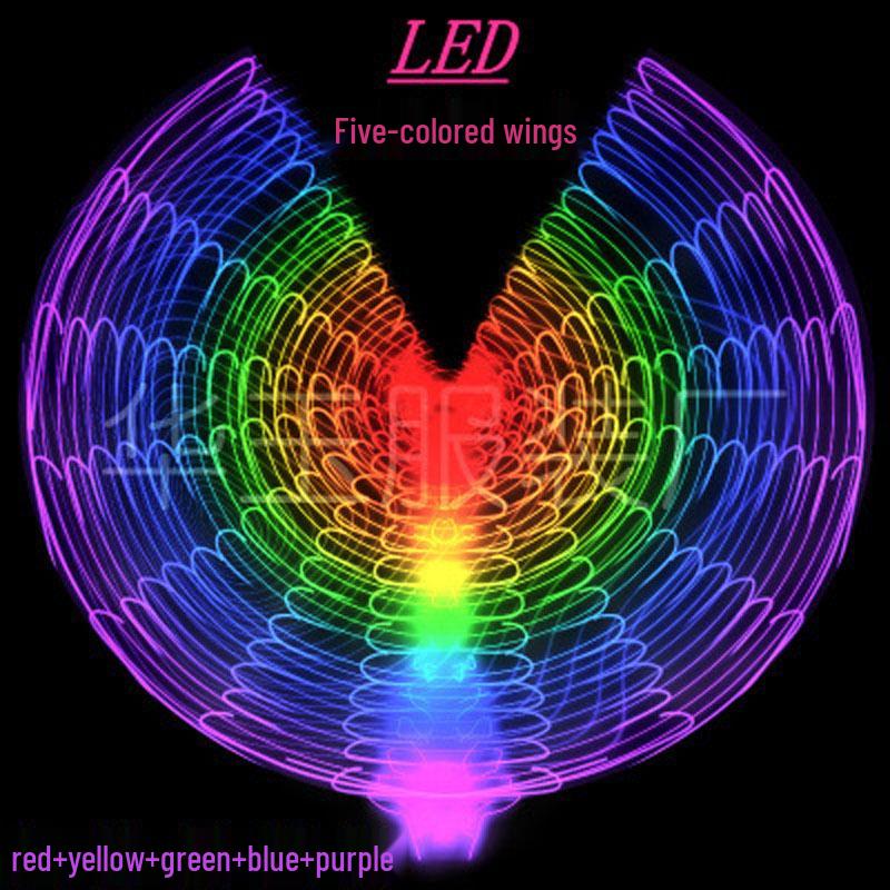 

Светящиеся светодиодные крылья бабочки для детских танцевальных выступлений Child