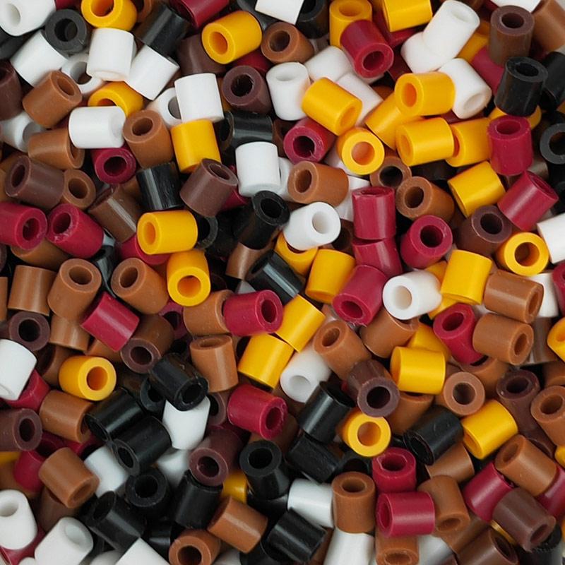 Non-Toxic 5Mm Iron Beads 1000Pcs Pixel Puzzle Iron Beads Mix Colors For Kids Hama Beads Diy High Quality Handmade Gift Toy