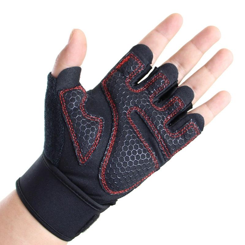 Professional Sports Fitness Gloves for Men Women Breathable Wrist Bracers Riding Training Equipment Durable Palm Protection