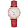 WomenWatches Diamond Luminous Watch Women's Belt Women's Watch Quartz Watch Diamond Jewelry Luminous Diamond