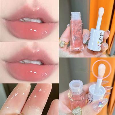 Lip Oil Bee Lip Balm Lip Balm Waterproof Lipstick Lip Oil Hydratuje a hydratuje rty, aby se zabránilo suchým, popraskaným a olupujícím se Dlouhotrvající make-up