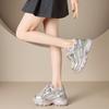 2026 Spring Small Inner Height Increase Sports Dad Shoes Fashionable and Lightweight Super Platform Shoes Trendy and Wear-resistant Ins