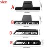 C200 E200 New 2025 For Mercedes Benz 1pc ABS AMG Grill Grille Emblem Grille Sticker Emblem Badge Sticker For AMG Mercedes-Benz W