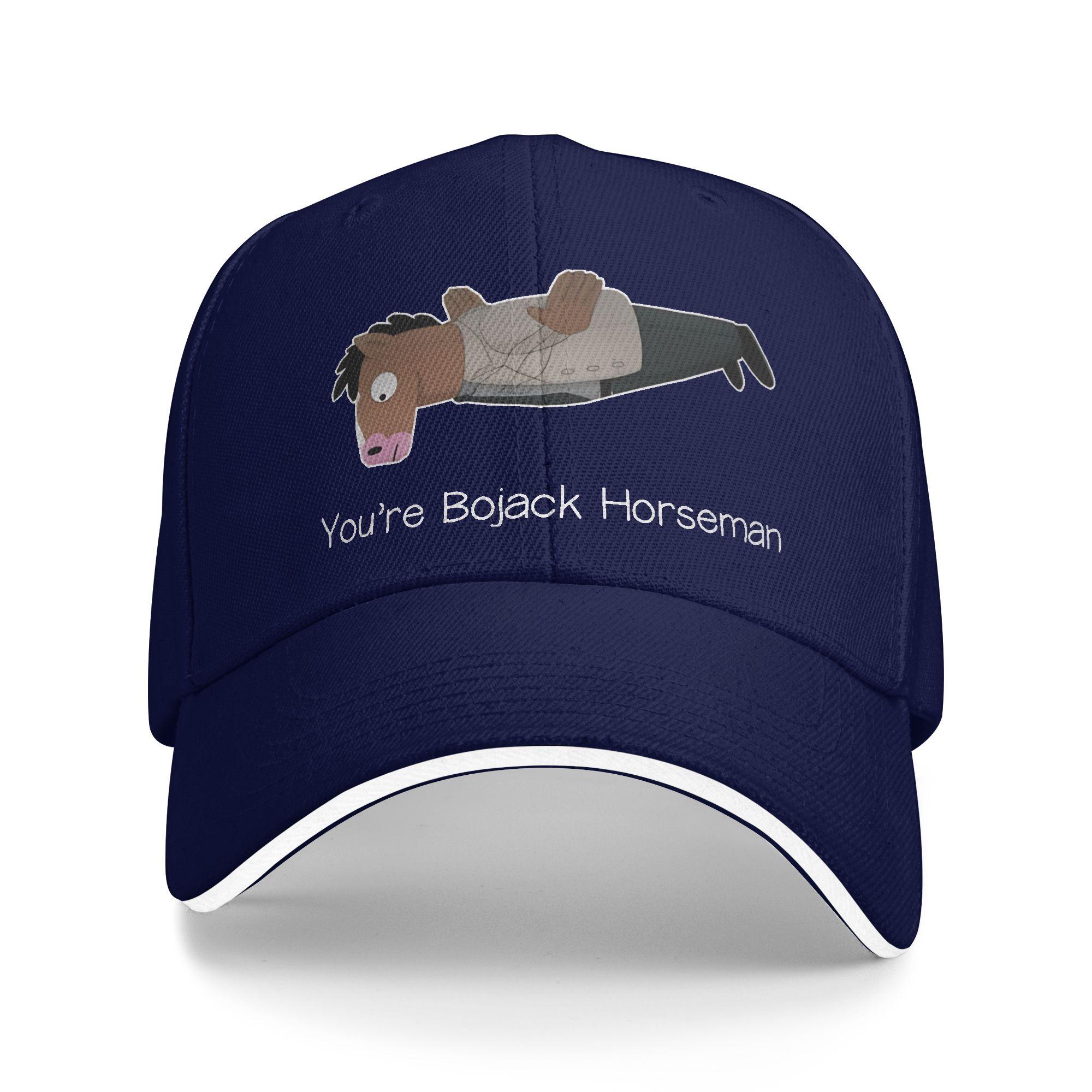 

youre BoJacks Horsemans Sun Baseball Cap Summer Men Women Custom Logo Hip Hop Hats Breathable Hiking Fishing Baseball Caps One Size