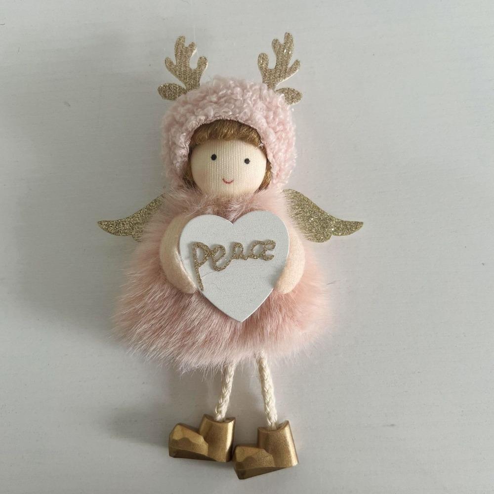 Multicolor Angel Girl Doll Party Supplies DIY Decoration Angel Doll Pendant Home Decoration Layout Pendant Props Xmas Tree Decor