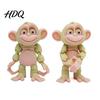 Movable Joint Monkey Figure 3D Printed Articulated Figurine Multi-Color Cartoon Animal Model with Cute Mini Statue Joints Stress Relief Toy Gift for