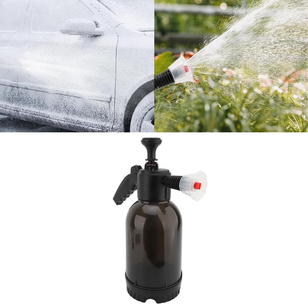 Foam Pump  , 2 Liter High Pressure Multi-Purpose Foam Sprayer with Robust Construction for Car Home Garden, Produces Thick Foam with sy Clning