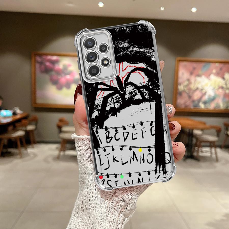 

Strange Things Letters A-Z Case for Samsung Galaxy A15 A05 A54 A34 A07 A53 A14 A04 A24 A52 A12 A03 A23 A51 A33 A50 A73 A13 A16 Galaxy A50s