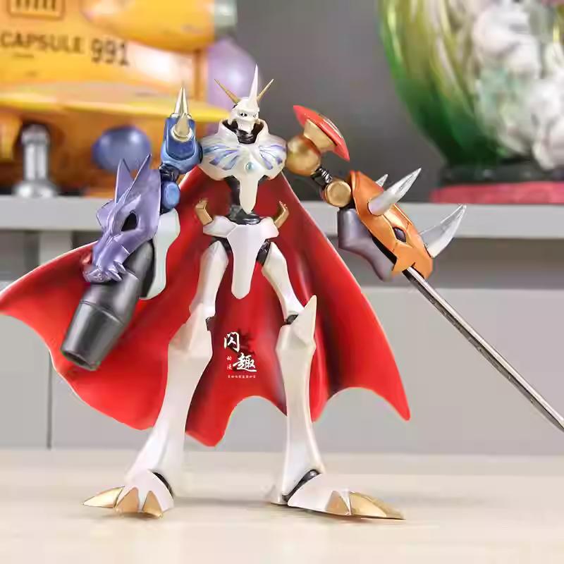Anime Action Figure Digimon Adventure Dukemon Omegamon Articulated Action Figure Pvc Statue Collectible Model Toy Gift Item