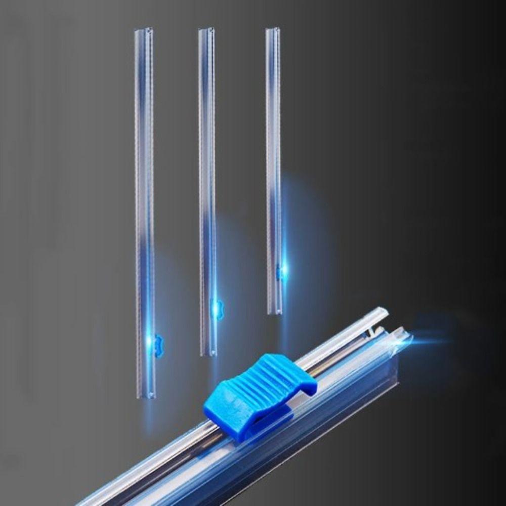 3pcs Reusable Plastic Wrap Dispensers Plastic Cling Film Cutting Strip  Plastic Wrap