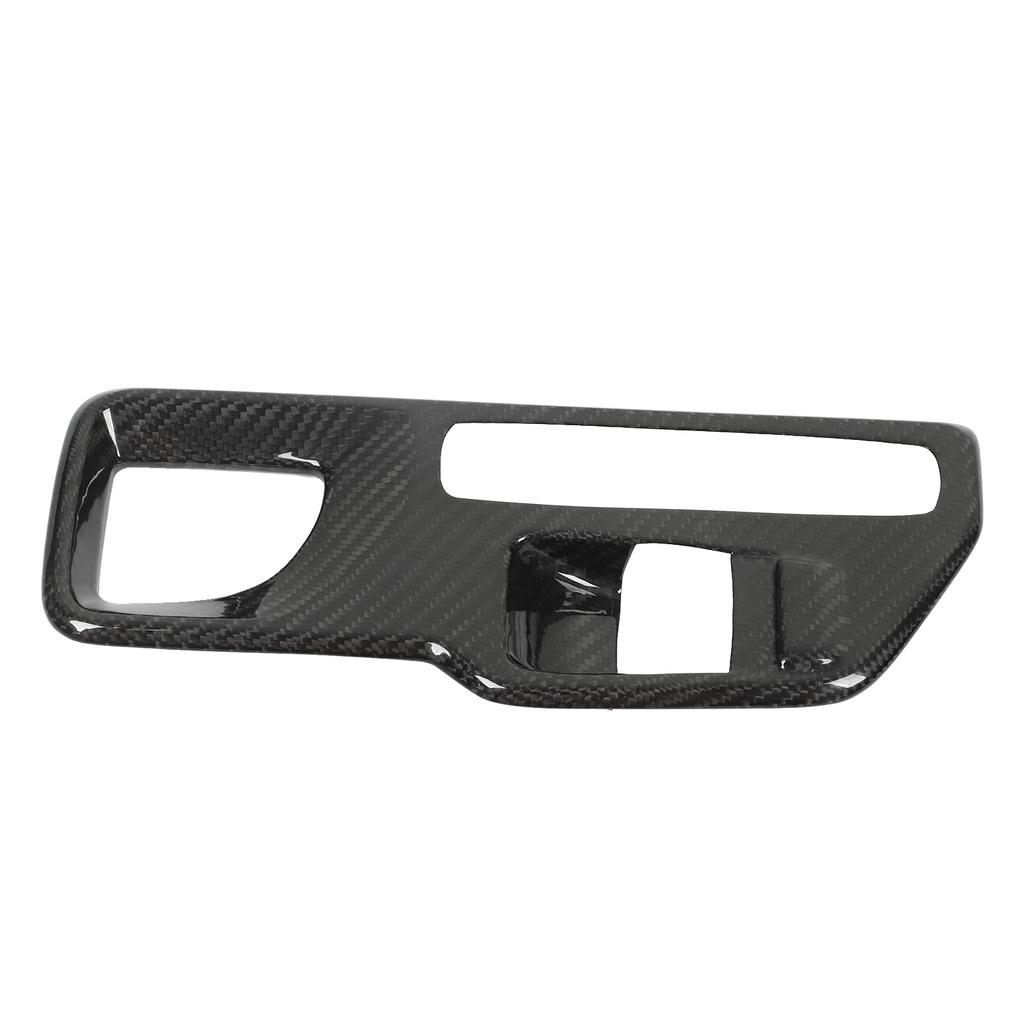 Carbon Fiber Gear Shift Panel Trim Car Interior Center Console Sticker for Supra GR J29 DB 2019‑2022