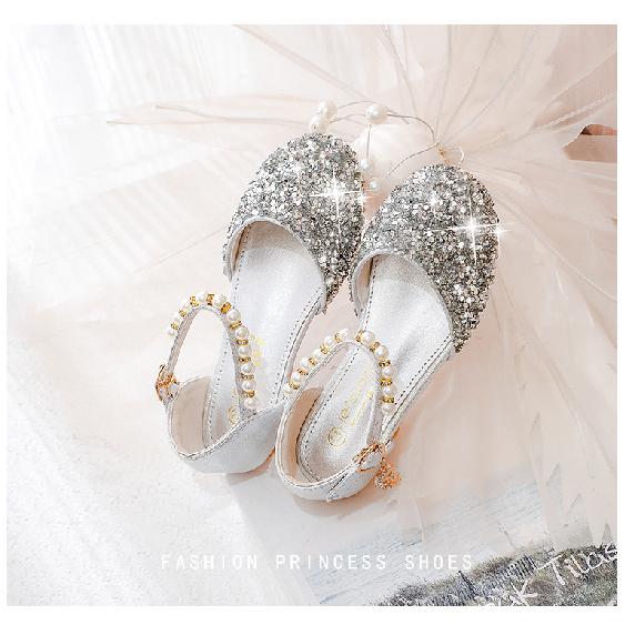 Girls' Sandals Fashion Summer New Children's Hot Soft Sole Big Kids Girls Summer Brand Princess Shoes Trendy