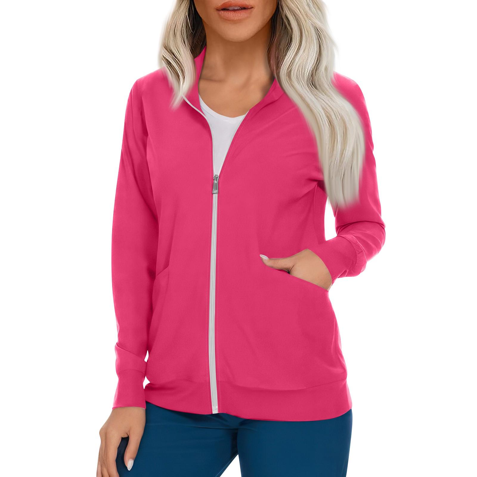 

Женский однобортный защитный комбинезон с длинным рукавом и карманом, рабочий воротник-стойка, кардиган, куртка, топ XXXL