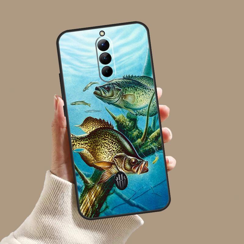 Art Fishing Lure Case For ZTE Nubia Red Magic 10S 9S 8S 8 9 10 11 Pro Plus 6 7 6S 7S Pro 5G 6R 10 Air Cover