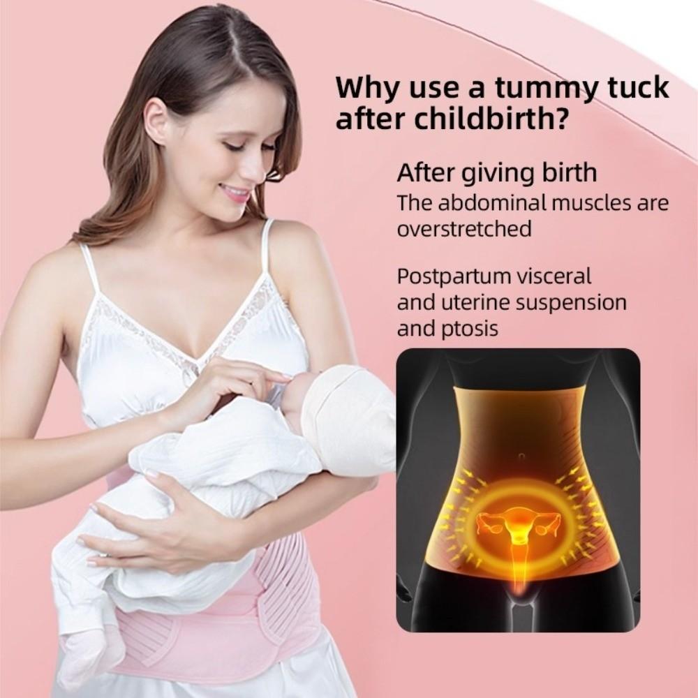 Belly Contracting Postpartum Body Shaper Tummy Control Women Girdle Belt Slimming Shapewear  Female