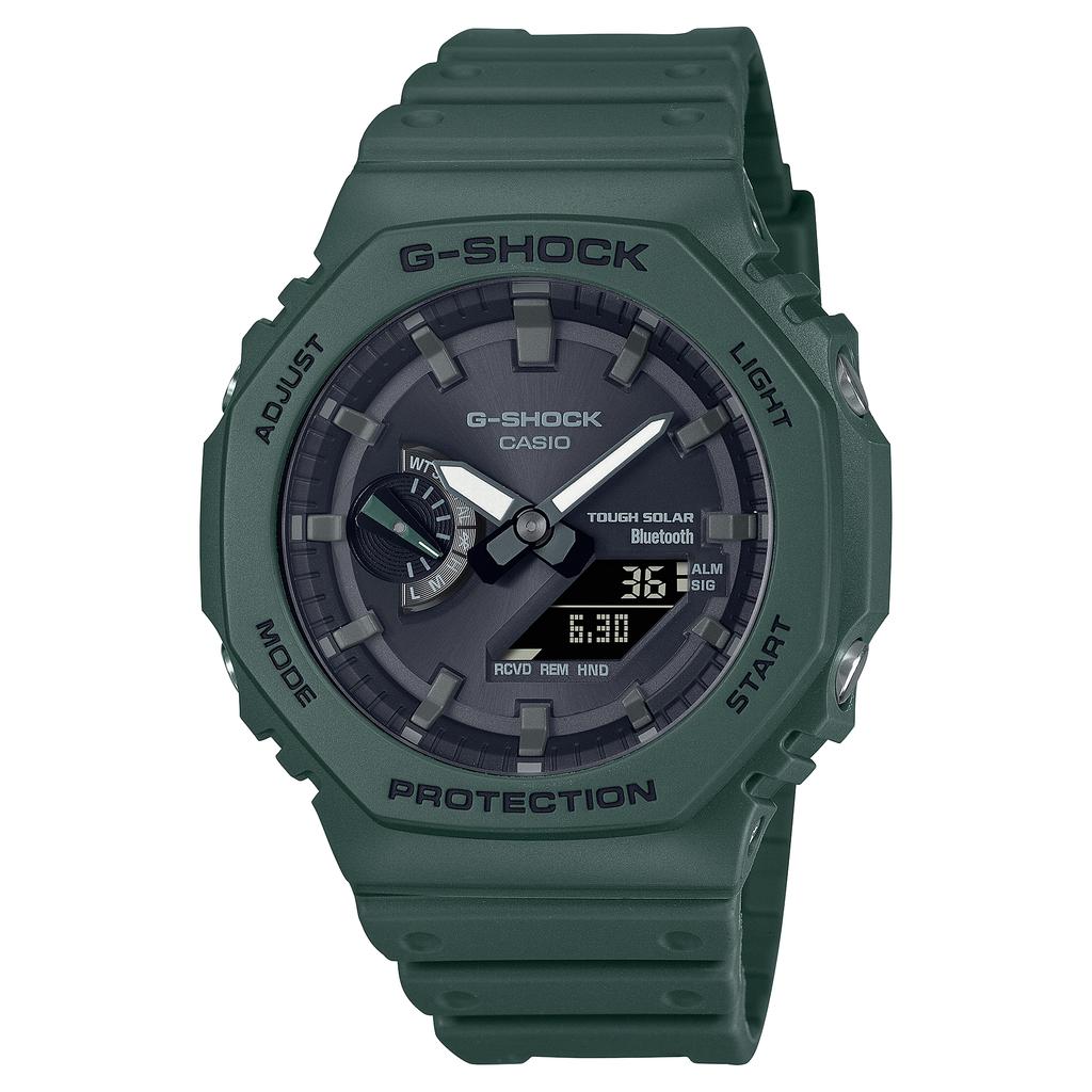 Casio Men's Resin 200M Water Resistant Shock Resistant Quartz Watch GA-B2100-3A
