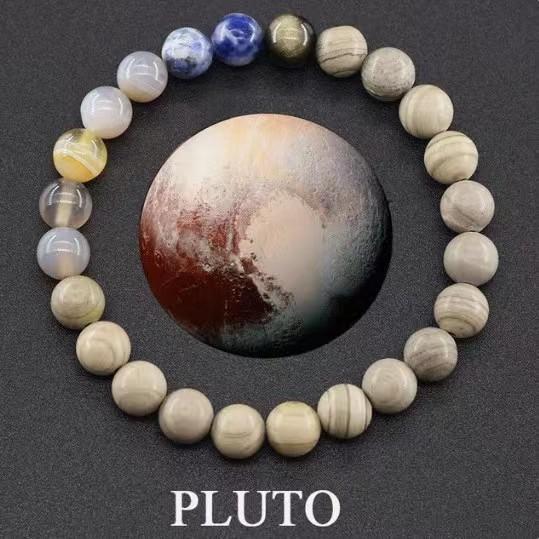 Planet Bracelet Eight Planets Natural Stone Bracelet Space Bracelet Men's and Women's Gift Bracelet