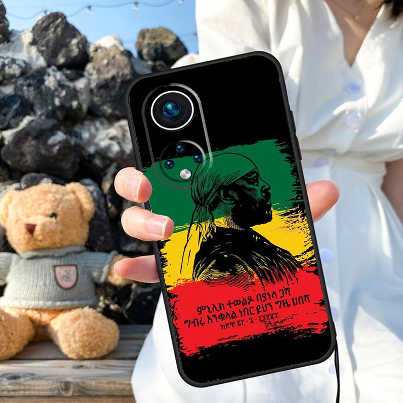 Emperor Menelik II of Ethiopia Case For Honor Magic 7 Lite 5 6 8 Pro X9a X9b X9c X9d X8b X8c 50 70 90 200 400 Win RT Cover