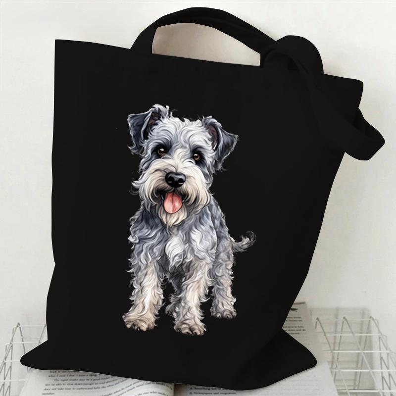 

Женские сумки Сиба-ину Корги Пудель Бигль Животное Собака Серия Холщовая сумка-тоут Модная забавная сумка для любителей собак Подарок для дам