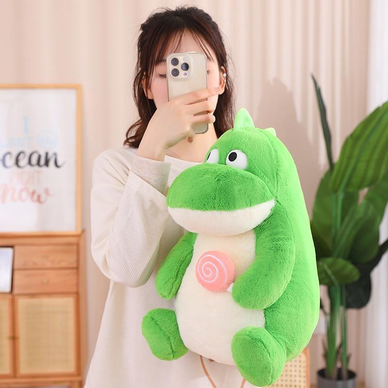 Adorable Dinosaur Lollipop Plush Toy With Pp Cotton Filling
