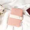 NASSIA Passport Case, Skimming-Resistant, PU Leather, Multifunctional (Pink)