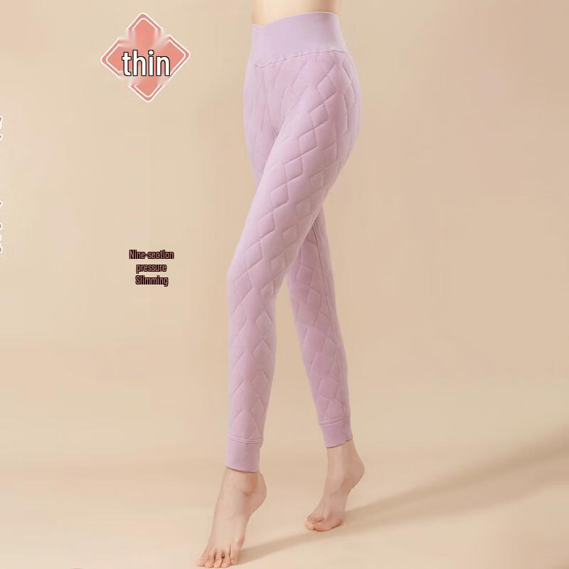 LANGSHA Women's 100% Wool Thermal Leggings