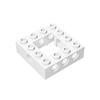 50g/12PCS 32324 MOC Parts High-Tech Brick 4 X 4 Open Center Compatible Bricks DIY Building Blocks Particle Kid Puzzle Toy