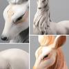 2025 New Deer Decoration Reindeer Ornaments Resin ELK Sculpture For Living Room Luxury Nordic Home Decor Sculptures Figurines