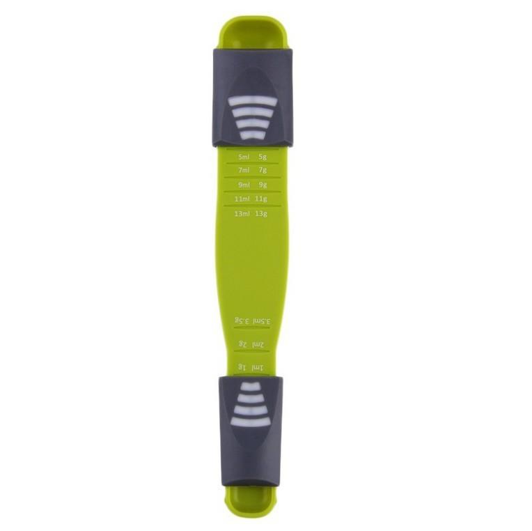 Measuring Spoon Set Adjustable Baking Measuring Spoon with Scale Reusable Plastic Kitchen Measuring Cup Multipurpose