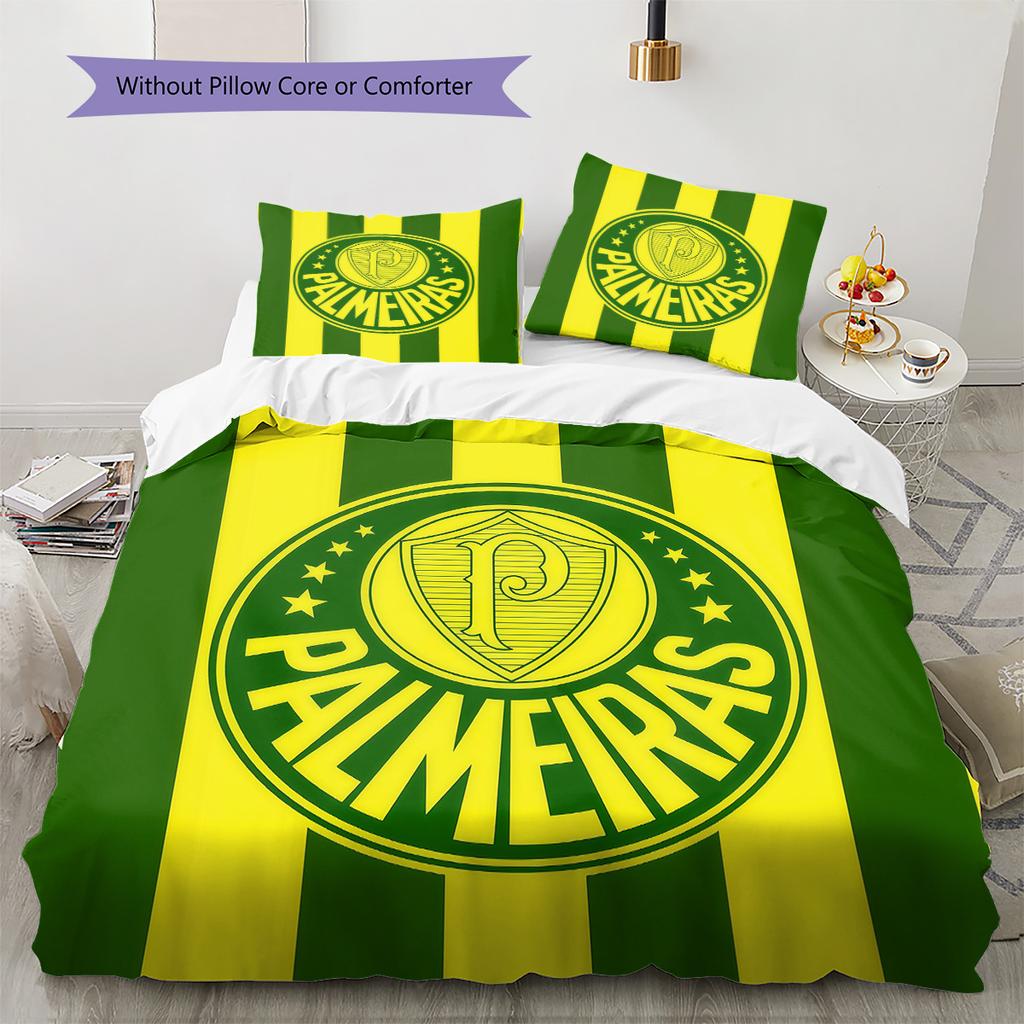SE Palmeiras3 Pattern Bedding Quilt Set Home Decoration Gift (1 * duvet cover + 2 * pillowcase without core)