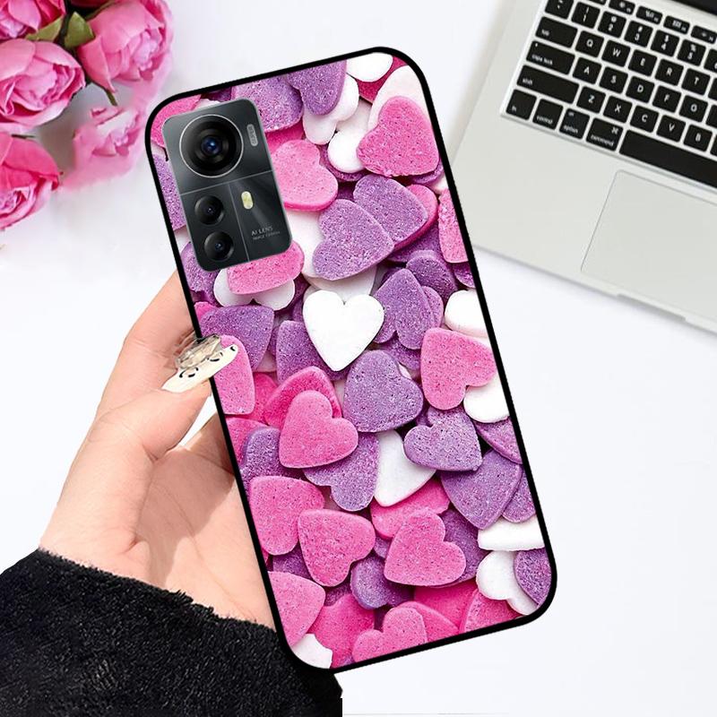 For ZTE Blade A72s Case Optus X Max V41 Smart Shockproof Soft Silicon TPU Cover For Blade A72 4G 5G Phone Coque V40 Vita Fundas