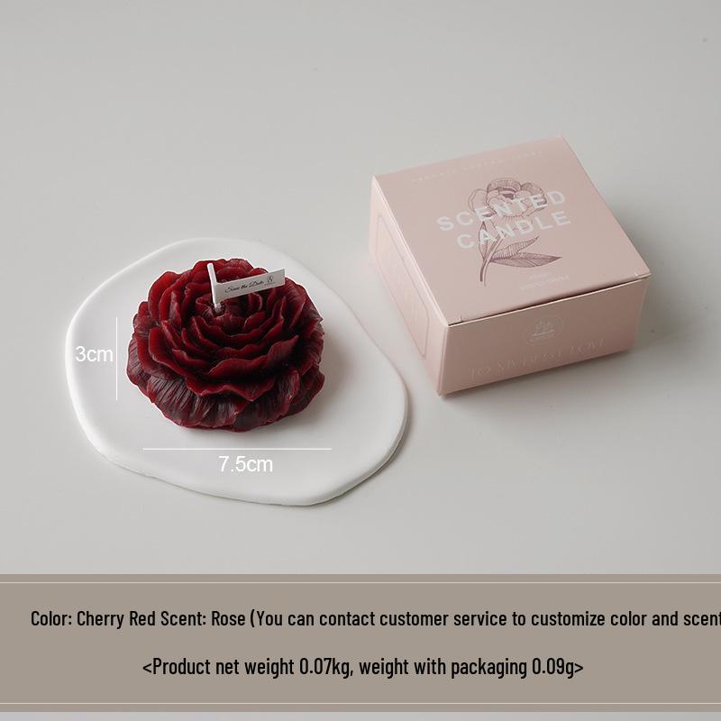 

Соевая свеча с ароматом розы, низкотемпературная, для романтических пар