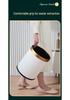 Sleek Lidless Trash Can for Living Room, Kitchen, Office, or Hotel