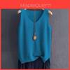 Summer Womens Loose Knit Tank Top With Ice Silk Fabric For Casual Wear