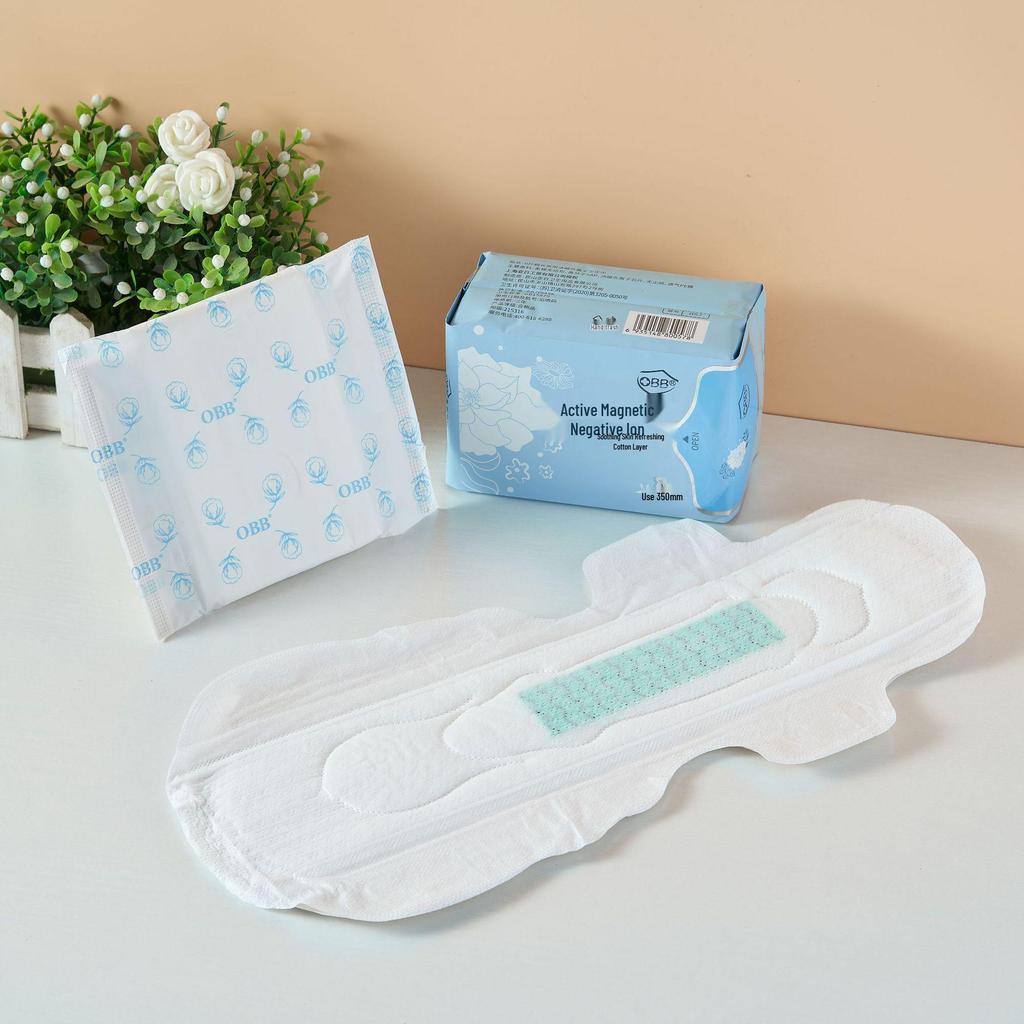 Active Magnetic Negative Ion Sanitary Napkins – Day & Night Use, Skin-Friendly Menstrual Pads